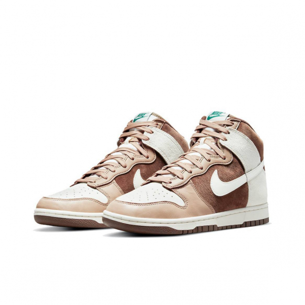 Nike Dunk High Retro PRM Light Chocolate 