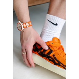 Nike Air Force 1 Low Skeleton Orange