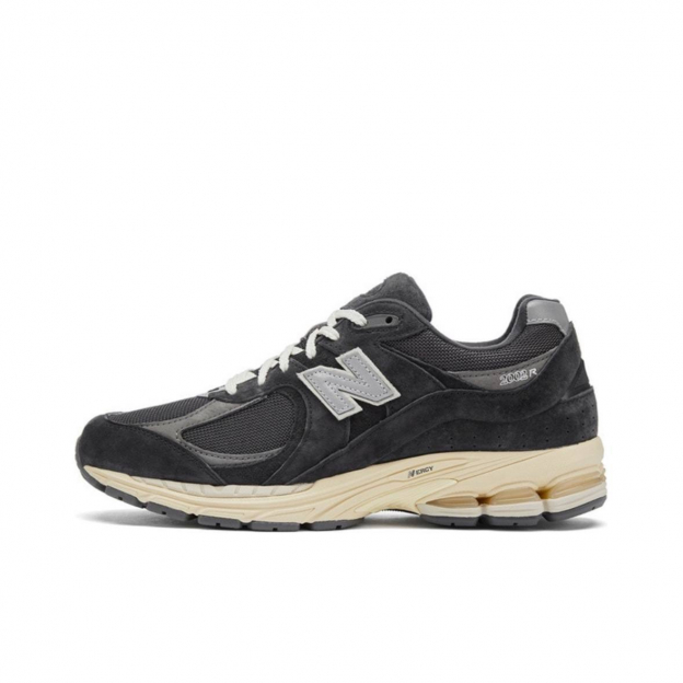 New Balance 2002R Dark Grey Black Beige 