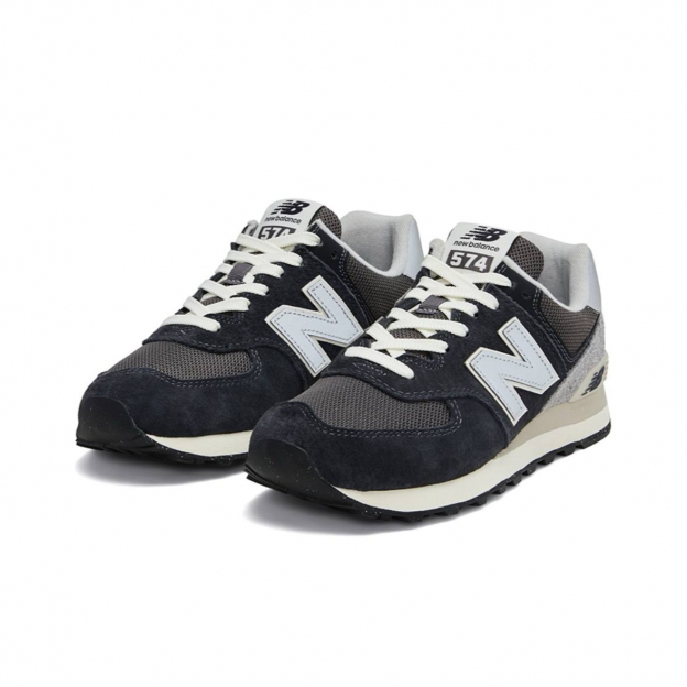 New Balance 574 Dark Blue Grey Natural