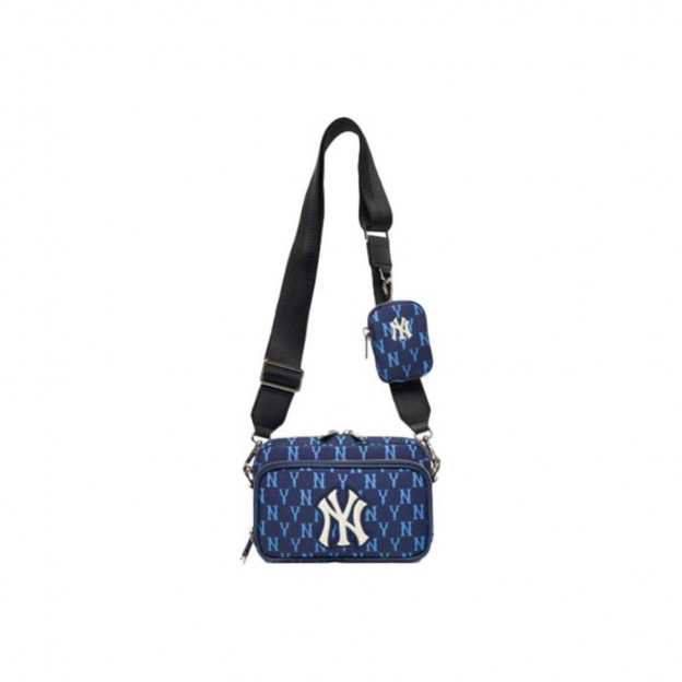 Сумка MLB Monogram NY Bag Dark Blue  