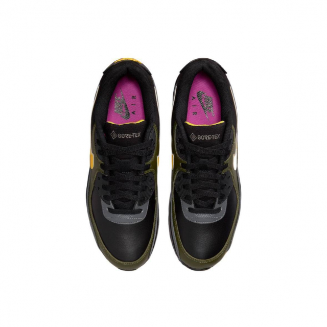 Nike Air Max 90 Gore-Tex Black Grey Olive Yellow
