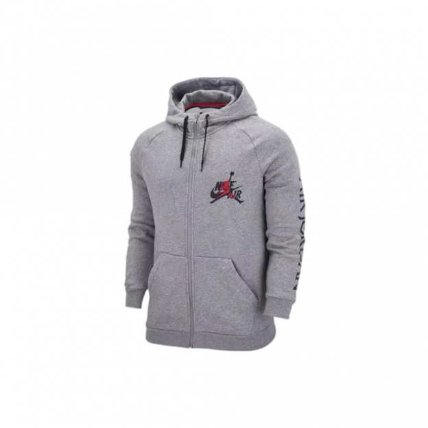 Худи Jordan Full Zip Hoodie Grey