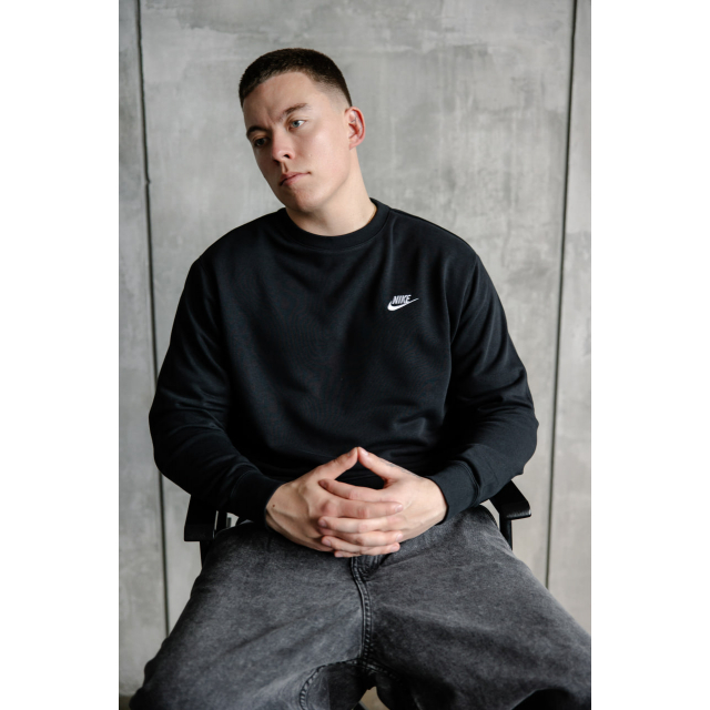 Свитшот Nike Sportswear Club Sweatshirt Black