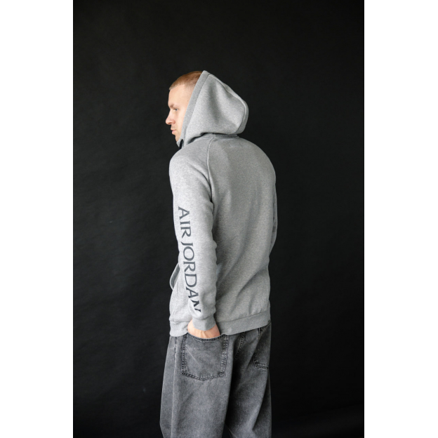 Худи Jordan Full Zip Hoodie Grey