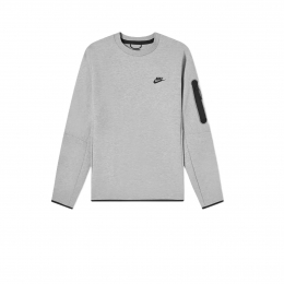 Толстовка Nike Sportswear Tech Fleece Crewneck Grey