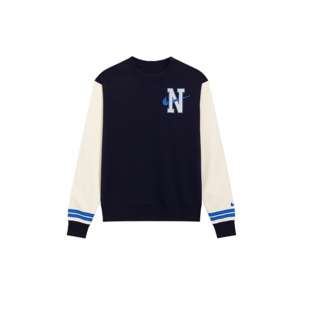 Толстовка Nike Sportswear Varsity Retro Fleece Sweatshirt Blue