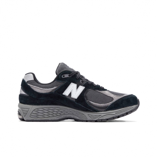 New Balance 2002R Black Dark Grey