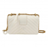 Сумка Pinko Love Mini Icon V Quilt White