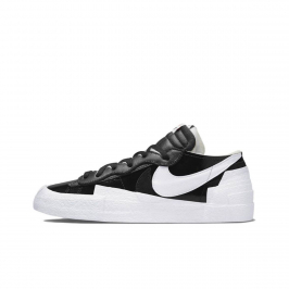 Nike Blazer Low x Sacai Black Patent Leather