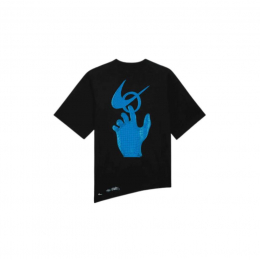 Футболки Nike Off-White Tee Black Blue