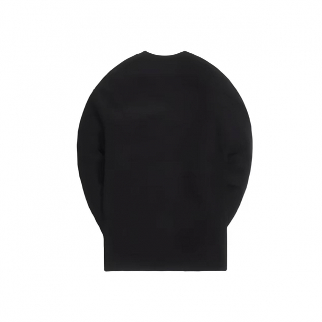 Лонгслив Kith Long-Sleeve Quinn Tee Black