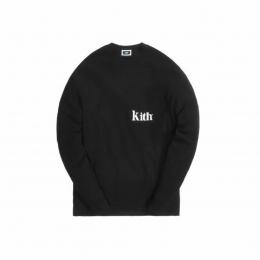 Лонгслив Kith Long-Sleeve Quinn Tee Black