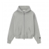 Худи Fear of God Essentials Classic Fleece Zip-Up Hoodie Grey