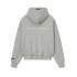Худи Fear of God Essentials Classic Fleece Zip-Up Hoodie Grey