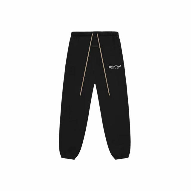 Штаны Fear of God Essential Fleece Sweatpants Black