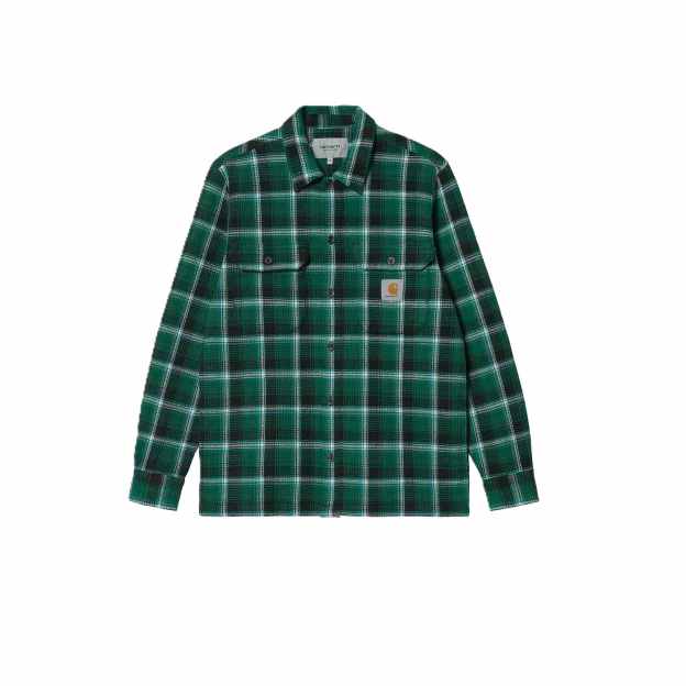 Рубашка Carhartt WIP Hepner Shirt Green