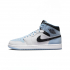 Air Jordan 1 Mid White Ice Blue Black  