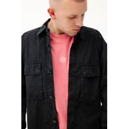 Овершот Stone Island Overshirt Black