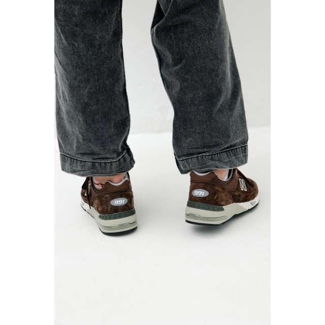 New Balance 991 Made In UK Brown Mocha