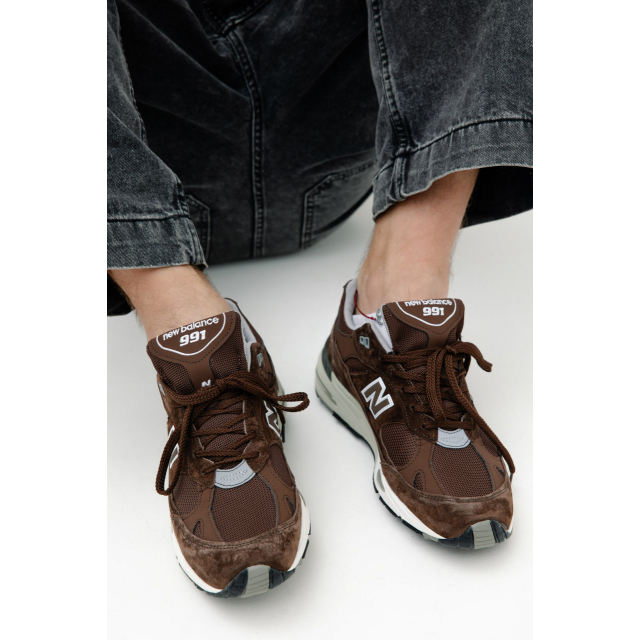 New Balance 991 Made In UK Brown Mocha