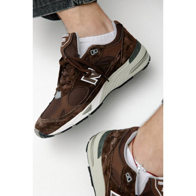 New Balance 991 Made In UK Brown Mocha