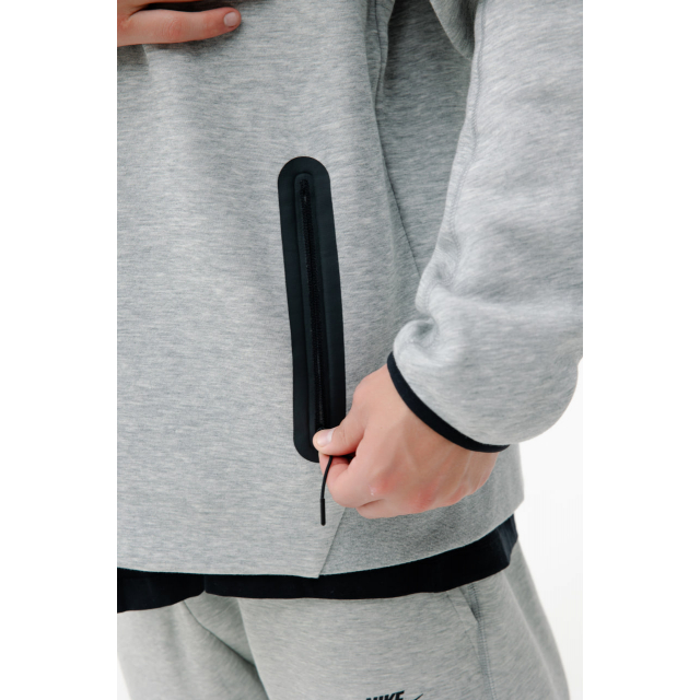 Зип Худи Nike Sportswear Tech Fleece Windrunner Full-Zip Hoodie Grey