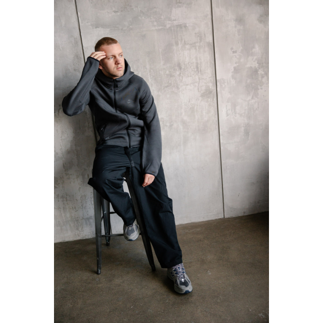 Зип Худи Nike Sportswear Tech Fleece Windrunner Full-Zip Hoodie Grey