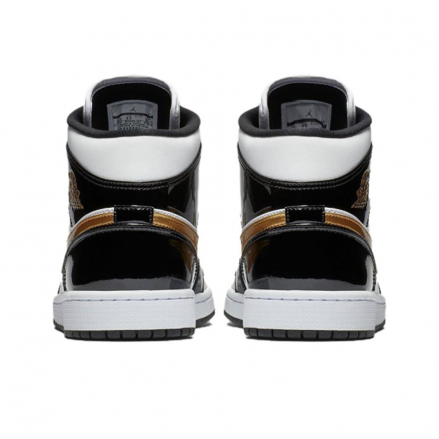 Air Jordan 1 Mid SE Black Gold