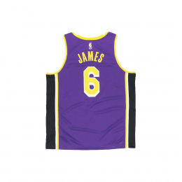 Джерси Jordan Lakers Statement Edition Swingman Jersey Black Yellow Violet 