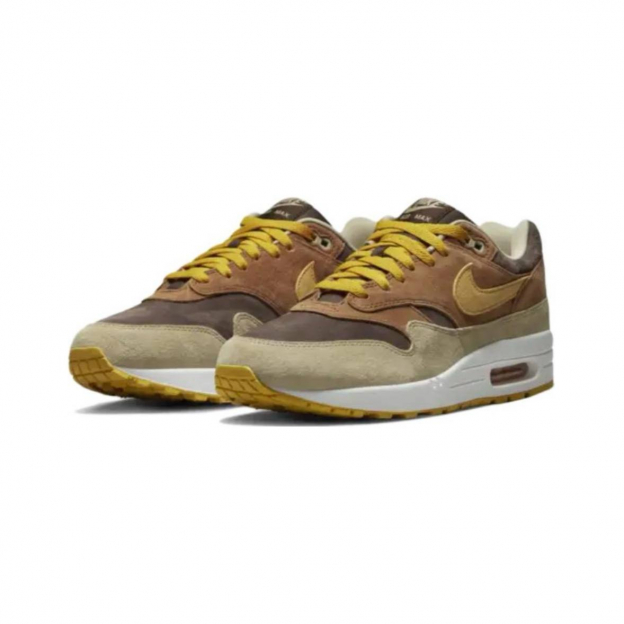 Nike Air Max 1 Pecan and Yellow Ochre