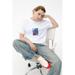 Футболка Travis Scott Cactus Jack Astroworld Tee White