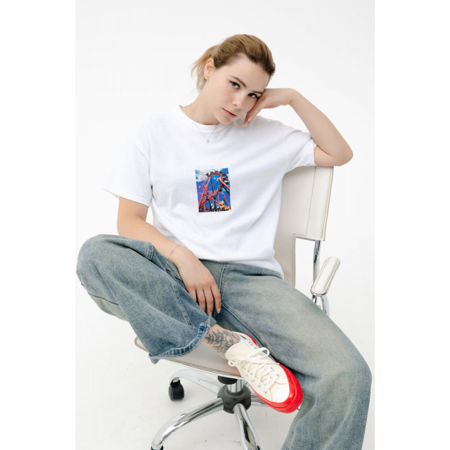 Футболка Travis Scott Cactus Jack Astroworld Tee White