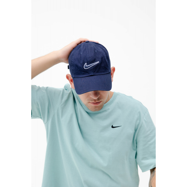 Кепка Nike Essential Swoosh Cap Blue White