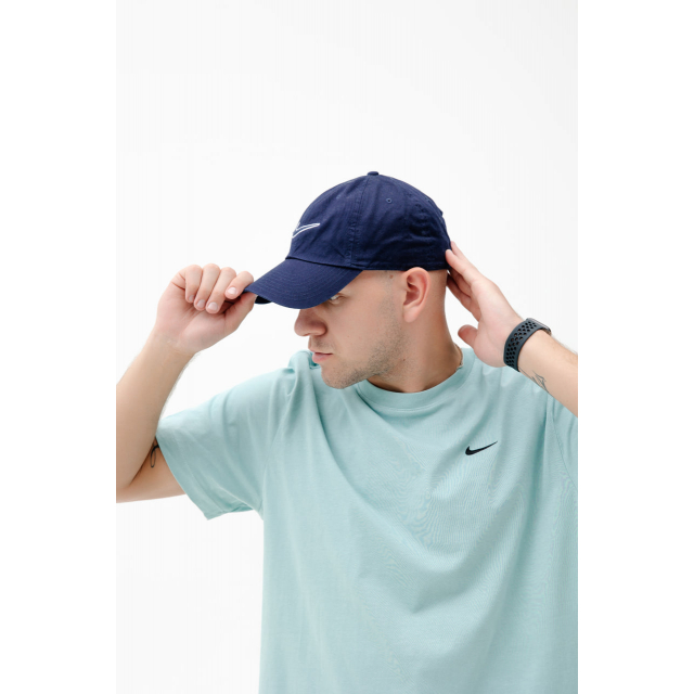 Кепка Nike Essential Swoosh Cap Blue White
