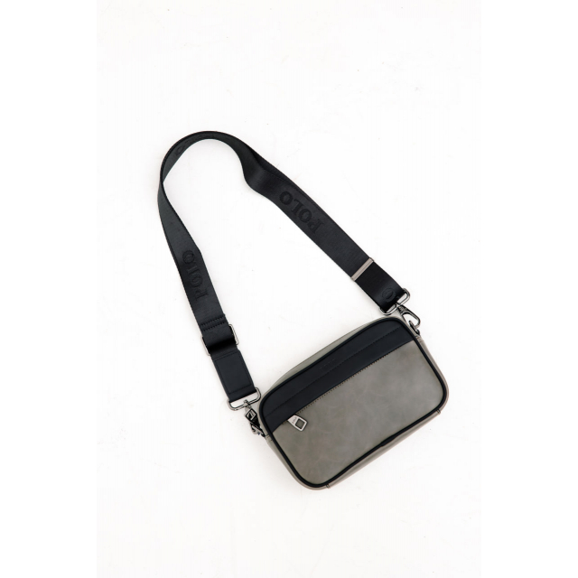 Сумка Polo Shoulder Bag Grey Black