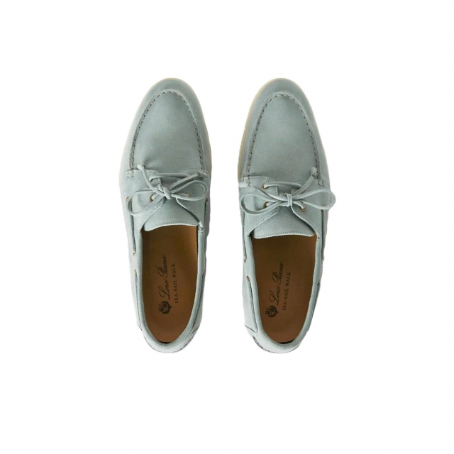 Loro Piana Sea Sail Shoes Green