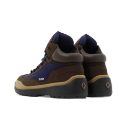 Dior Dean Ankle Boot Brown Navy