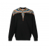 Свитшот Marcelo Burlon Optical Wings Black