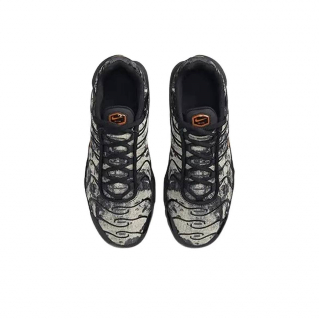 Nike Air Max Plus GS Camouflage Black Safety Orange