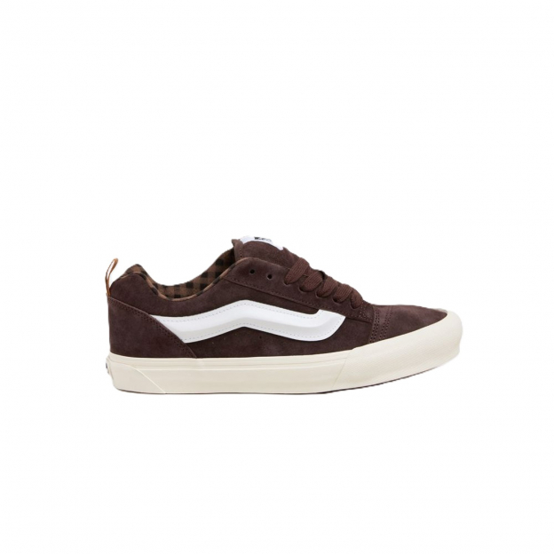 Vans Knu Skool Plaid Brown
