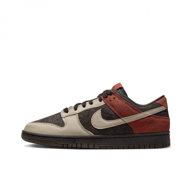 Nike Dunk Low Velvet Brown and Rugged Orange