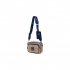 MLB NY Monogram Shoulder Bag Beige Brown Blue
