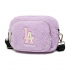 MLB LA Shoulder Bag Fleece Light Purple