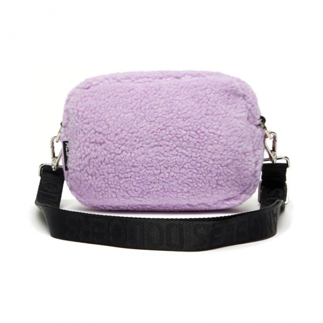 MLB LA Shoulder Bag Fleece Light Purple