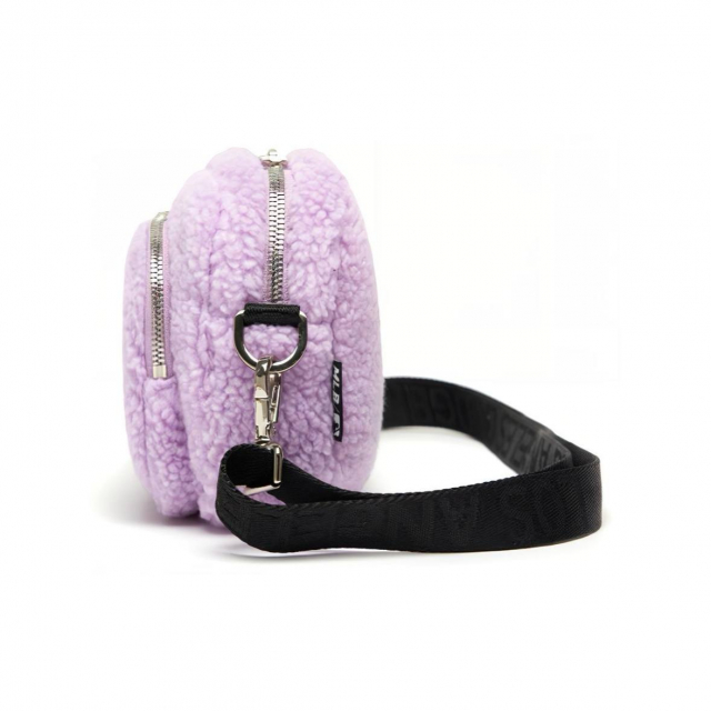 MLB LA Shoulder Bag Fleece Light Purple