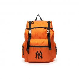 MLB NY Monogram Backpack Orange Black