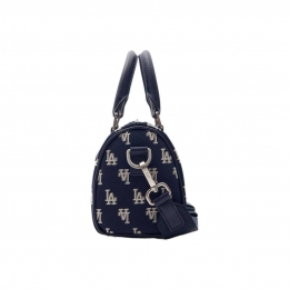 MLB LA Monogram Bag Dark Blue Cream White