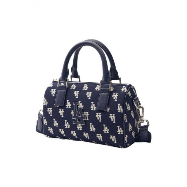 MLB LA Monogram Bag Dark Blue Cream White