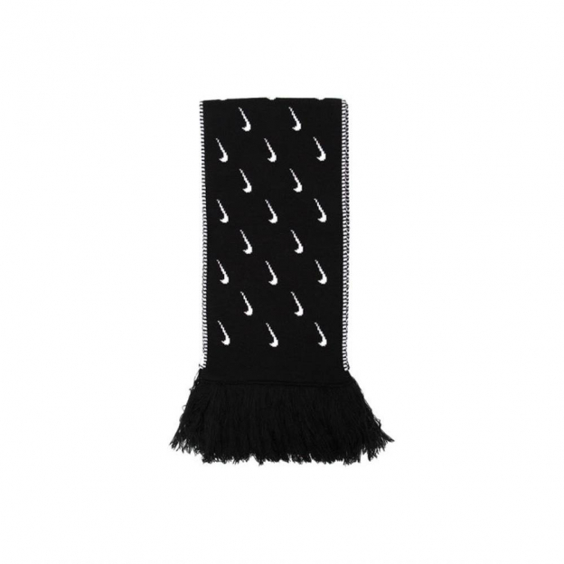 Шарф Swoosh Scarf Black White 